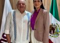 Rafa Marín Mollinedo reafirma lealtad a la Cuarta Transformación y destaca trayectoria de Ariadna Montiel