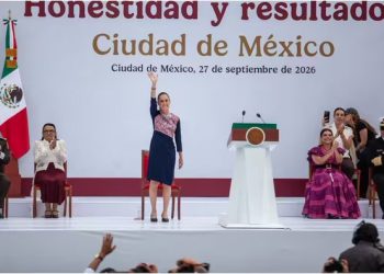 Claudia Sheinbaum concluye gira nacional en el Zócalo capitalino con mensaje de soberanía y rechazo a la injerencia extranjera