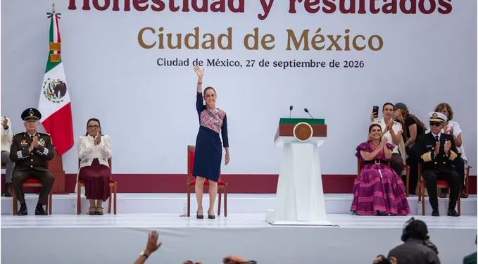 Claudia Sheinbaum concluye gira nacional en el Zócalo capitalino con mensaje de soberanía y rechazo a la injerencia extranjera