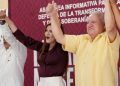 Rafa Marín fortalece el llamado a defender la Transformación y la soberanía nacional en Puerto Morelos