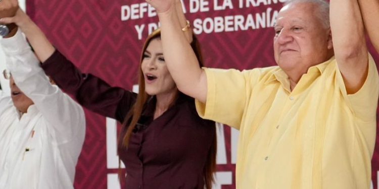 Rafa Marín fortalece el llamado a defender la Transformación y la soberanía nacional en Puerto Morelos