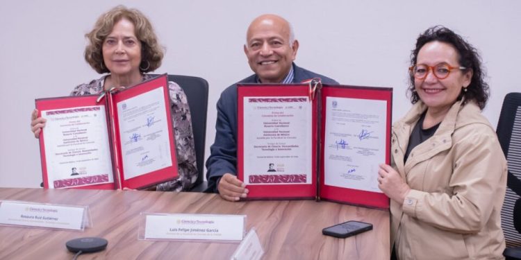 UNAM y Universidad Rosario Castellanos firman convenio para ampliar oferta educativa en ciencias exactas