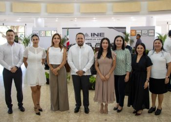 Participa Magistrado Presidente del TEQROO en ceremonia cívica por el inicio del Proceso Electoral Federal 2026-2027