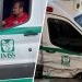 Choque de ambulancia del IMSS deja un joven atropellado y nueve vehículos dañados en Azcapotzalco