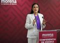 Ariadna Montiel defiende la legalidad de los actos de Morena de cara al proceso electoral 2026-2027