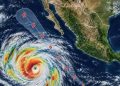 SMN vigila zona de baja presión en el Pacífico con alto potencial de convertirse en el ciclón «Norbert»