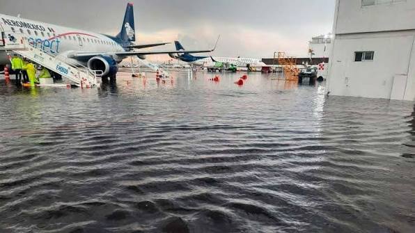 AICM otorga facilidades operativas a Air France tras afectaciones en vuelos por severas lluvias