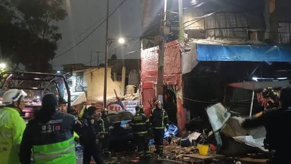 Confirman saldo de dos muertos y 14 heridos tras explosión en la alcaldía Álvaro Obregón