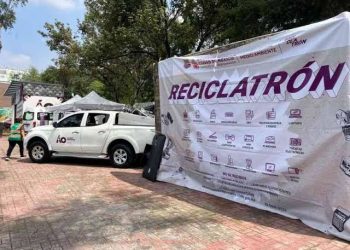 Reciclatrón llega a Coyoacán para dar un destino responsable a los residuos electrónicos