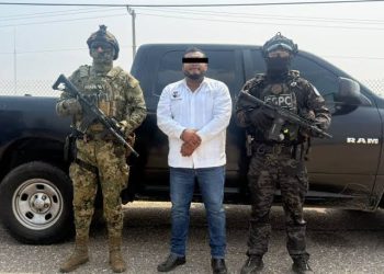 Detienen al alcalde de Juchitán, Miguel Sánchez Altamirano, y a alias «La Parca» en operativo coordinado en Oaxaca
