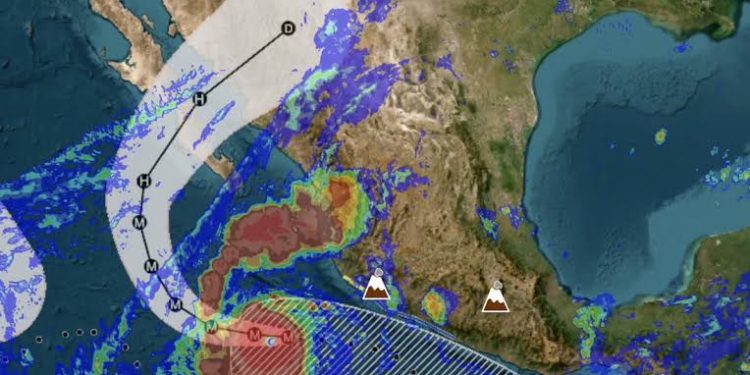 Baja California Sur activa protocolos de emergencia ante la aproximación del huracán Polo