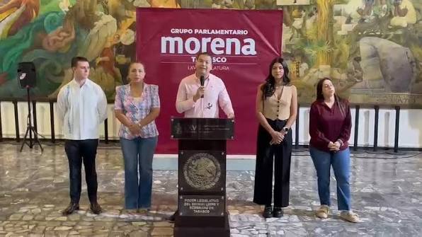 Morena presenta su agenda legislativa en Tabasco con prioridad en bienestar social, transparencia y desarrollo