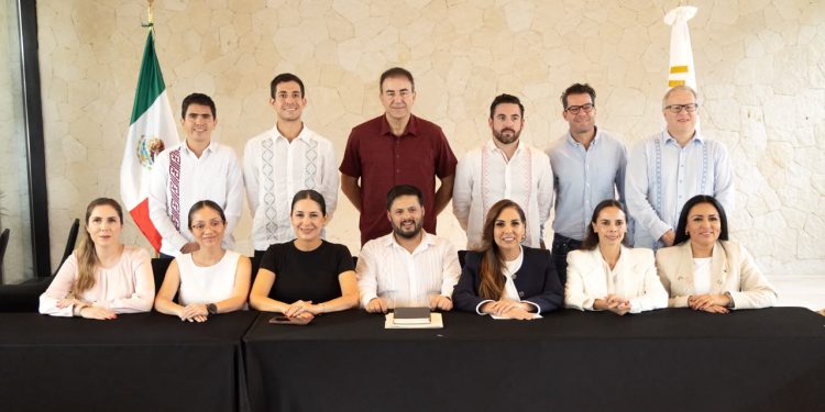 Coordinación de los tres órdenes de gobierno para avanzar en la estrategia contra el sargazo: Estefanía Mercado