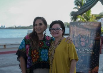 Mara Lezama y Juanita Alonso anuncian que festival de Día de Muertos volverá al Museo de la Isla de Cozumel