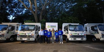 Cecilia Patrón invierte más de 6.5 MDP en nuevos camiones de volteo para Mérida y sus comisarías