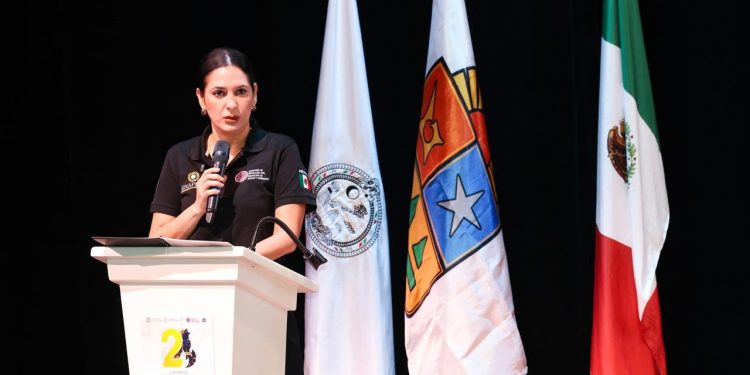 Estefanía Mercado inaugura Segundo Congreso Nacional de Bomberos en Playa del Carmen