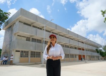 Amplía Quintana Roo oportunidades educativas con el nuevo CBTIS «Consuelo Zavala Castillo»