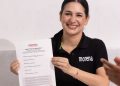 Estefanía Mercado se registra junto a fundadores de Morena para coordinar los trabajos de Defensa de la Transformación en Playa del Carmen