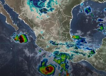 Huracán «Trudy» alcanza categoría 3 frente a las costas del Pacífico mexicano