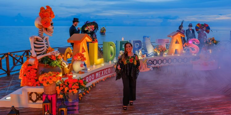 Mara Lezama invita a vivir la magia del Janal Pixán por primera vez en Calderitas
