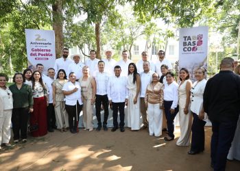 Javier May Rodríguez rinde mensaje por el segundo año del «Gobierno del Pueblo» en Tabasco; destaca reducción de homicidios y programas sociales