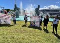 Protestan Madres Buscadoras en Cancún por diferimiento de audiencia contra exfuncionario de la FGE