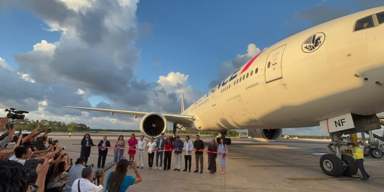 Air France cumple 15 años conectando a París con Cancún y anuncia vuelo diario a partir de diciembre