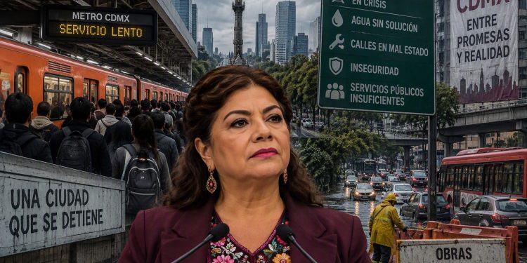 CDMX, UNA CIUDAD QUE NO ALCANZA AGUA, METRO E INSEGURIDAD, LAS DEUDAS DE CLARA BRUGADA