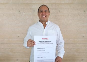 Diputado Juan Carrillo se inscribe para coordinar la Defensa de la Transformación en Isla Mujeres