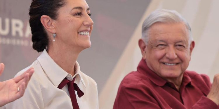 Descarta Claudia Sheinbaum supuesta gira de AMLO y defiende su derecho a la vida pública