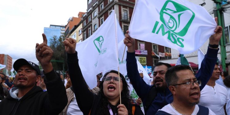 Convocan trabajadores disidentes del IMSS a megamarcha este viernes 30 de octubre en la CDMX