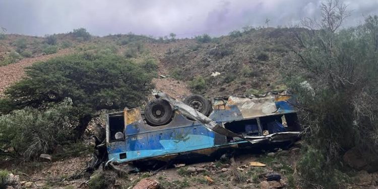 Accidente en Bolivia: Minibús cae a un barranco y deja al menos siete muertos y cuatro heridos