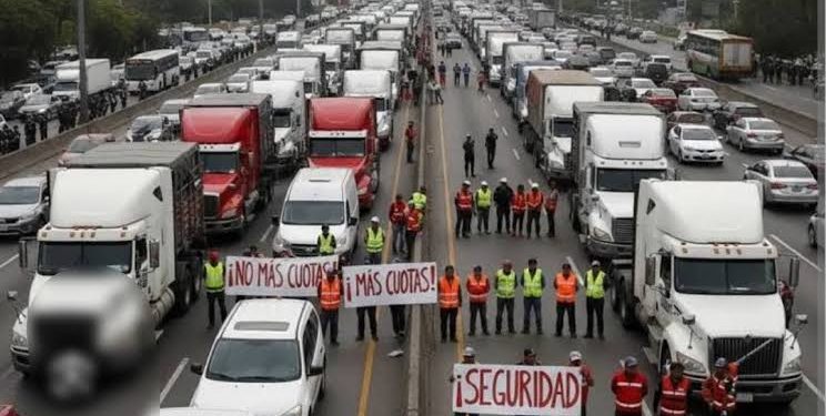 Convocan transportistas a paro nacional con 44 movilizaciones en 30 estados por inseguridad y extorsiones