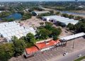SOTOP alista mantenimiento en el Parque Tabasco para el Festival del Chocolate